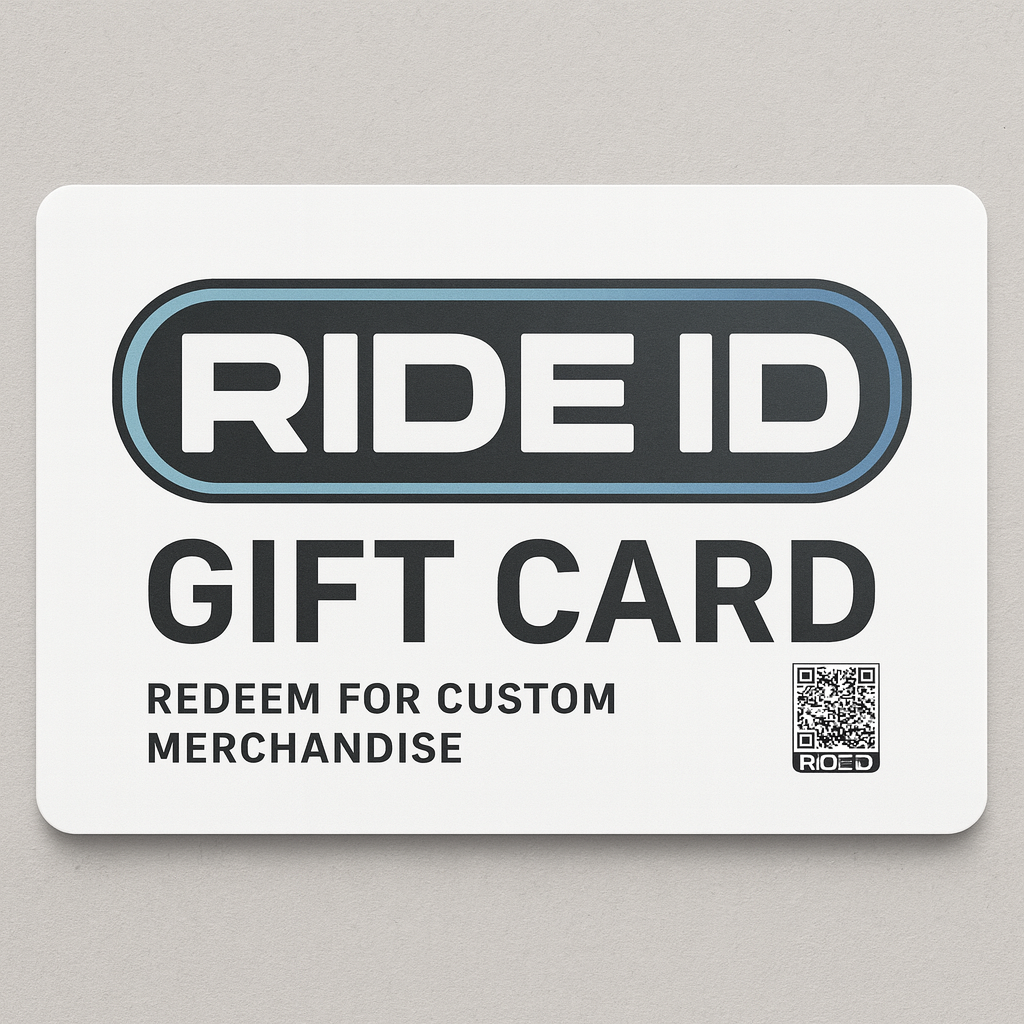 Ride ID Merchandise Gift Card