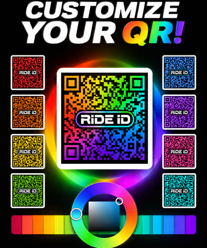 Ride ID 6 Pack- Pick a Color