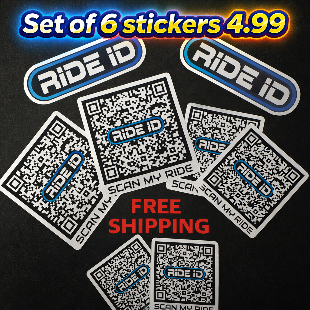 Ride ID Starter Sticker Pack