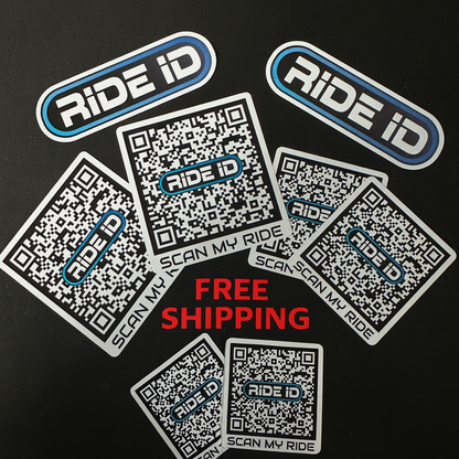 Ride ID Starter Sticker Pack