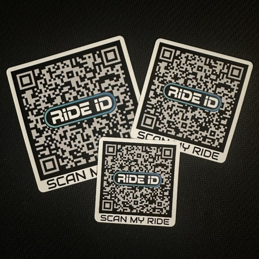 Premium Member Ride ID Stickers