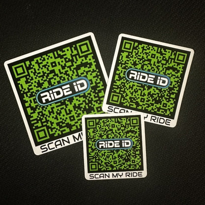 Ride ID 6 Pack- Pick a Color