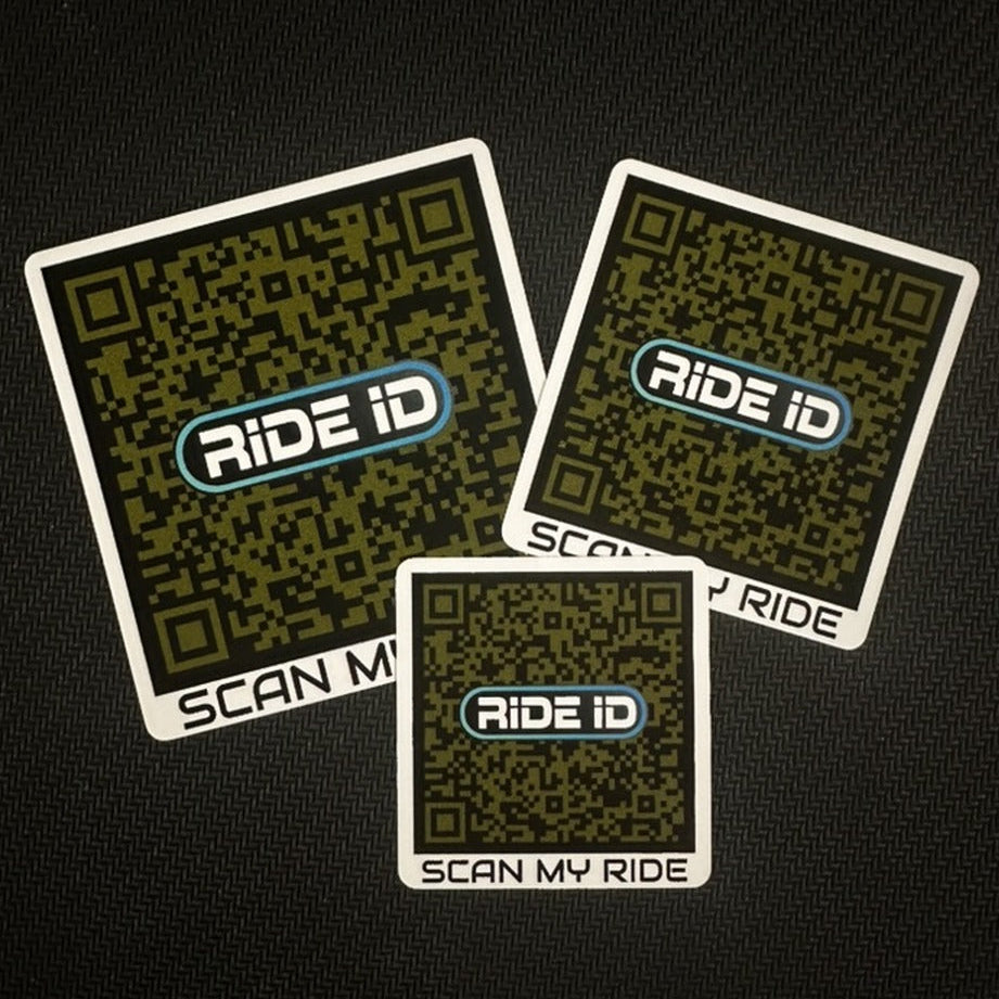 Premium Member Ride ID Stickers