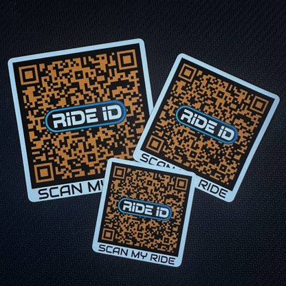 Premium Member Ride ID Stickers