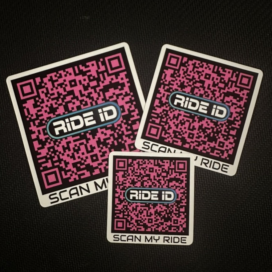 Premium Member Ride ID Stickers