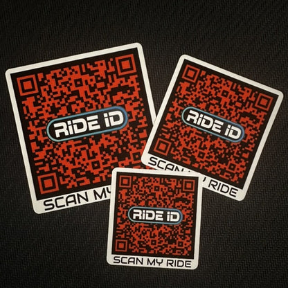 Premium Member Ride ID Stickers